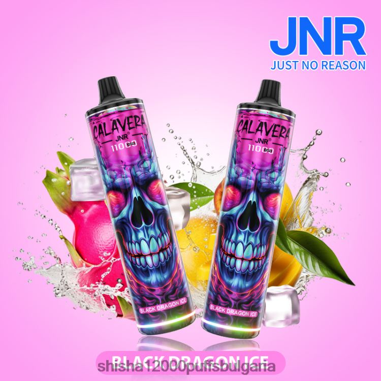JNR Vape Pods - jnr calavera черен драконов лед 64FH80300