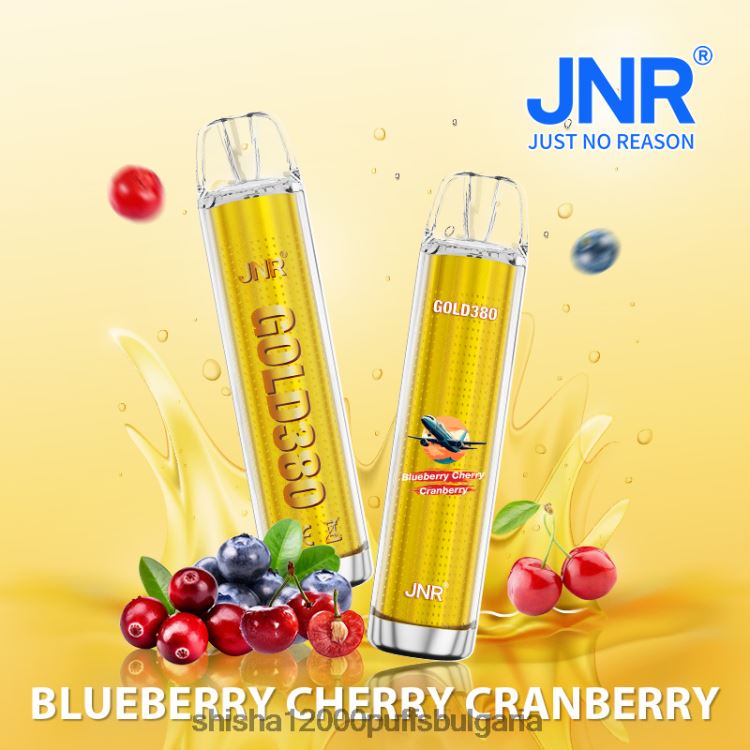 JNR Vape Bulgaria - jnr gold380 боровинка череша червена боровинка 64FH8043