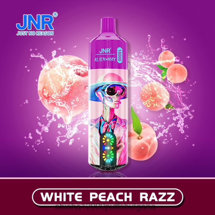 JNR Vape Pods - JNR ALIEN макс HJH6T20 бяла праскова razz