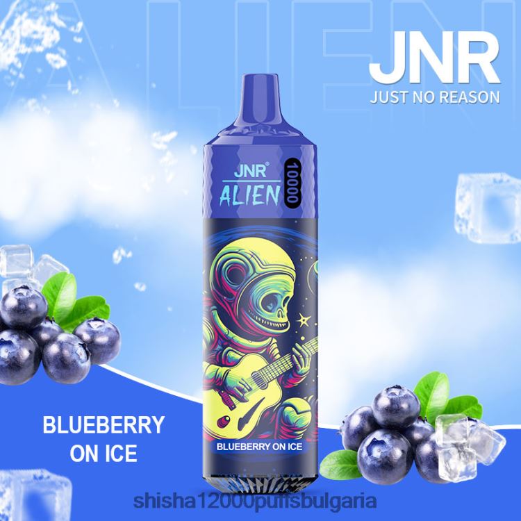 JNR Vape Review - jnr извънземен боровинка върху лед 64FH80142