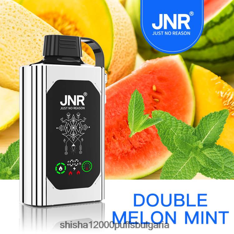 JNR Vape Flavours - JNR SHISHA кутия 0DXZ89 двойна пъпешова мента