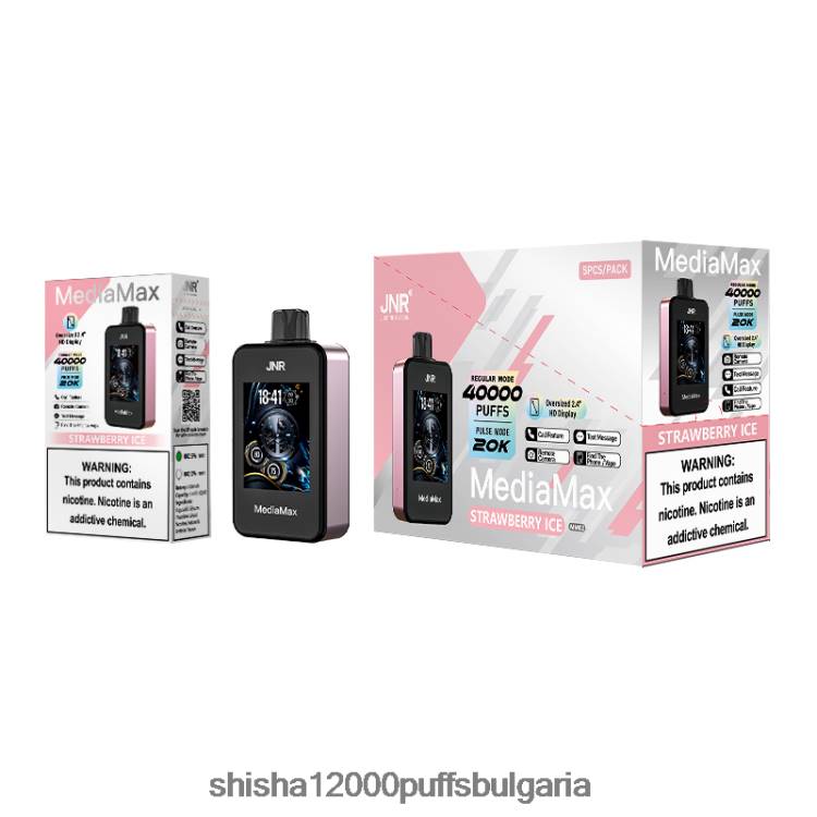 JNR Vapes Factory - JNR MediaMax 40k пуф 0DXZ106 ягодов лед
